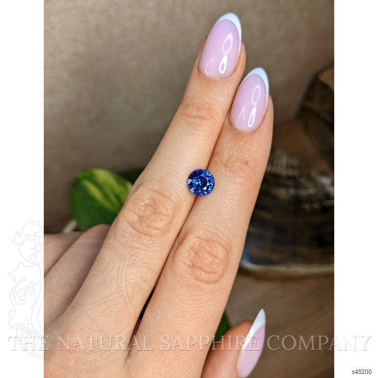 2.01 Ct. Blue Sapphire from Ceylon (Sri Lanka)