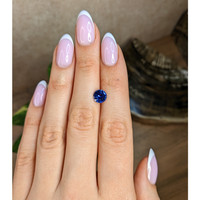 2.01 Ct. Blue Sapphire from Ceylon (Sri Lanka) Life Style