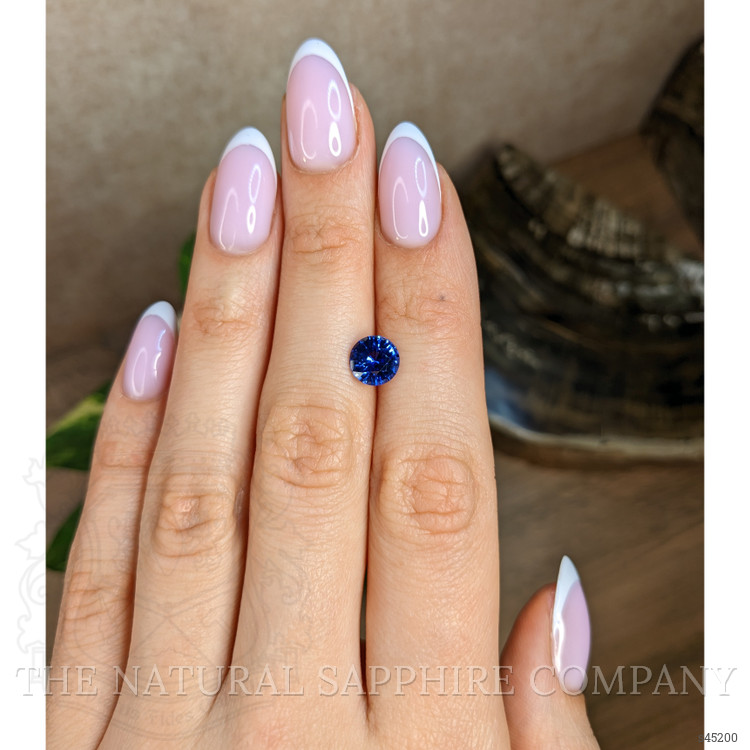 2.01 Ct. Blue Sapphire from Ceylon (Sri Lanka)
