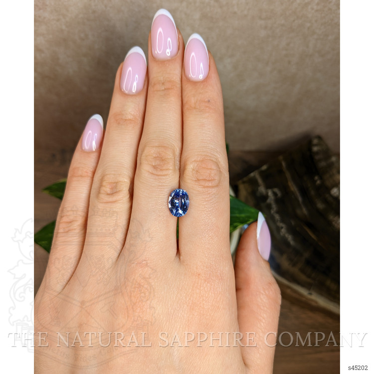 3.80 Ct. Blue Sapphire from Ceylon (Sri Lanka)