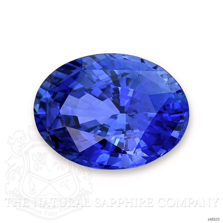 3.85 Ct. Blue Sapphire from Ceylon (Sri Lanka)