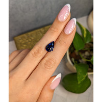 6.00 Ct. Blue Sapphire from Madagascar Life Style