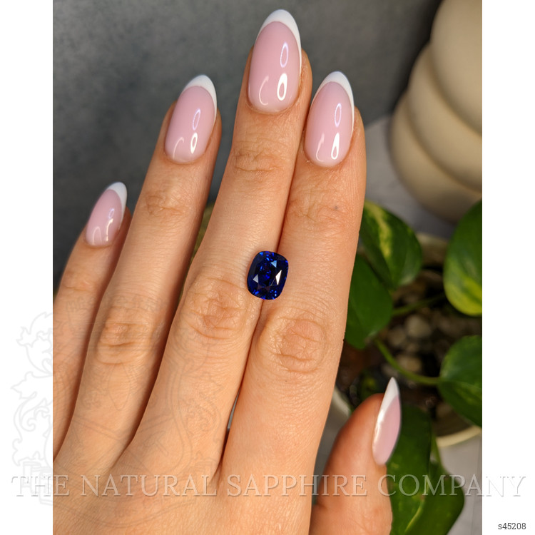 5.03 Ct. Blue Sapphire from Ceylon (Sri Lanka)