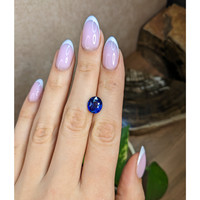 4.07 Ct. Blue Sapphire from Madagascar Life Style