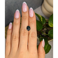 4.04 Ct. Bluish Green Sapphire from Madagascar Life Style