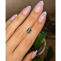1.58 Ct. Green Sapphire from Madagascar Life Style
