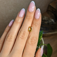 2.56 Ct. Yellow Sapphire from Ceylon (Sri Lanka) Life Style