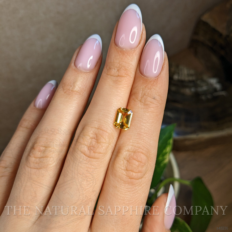 2.56 Ct. Yellow Sapphire from Ceylon (Sri Lanka)