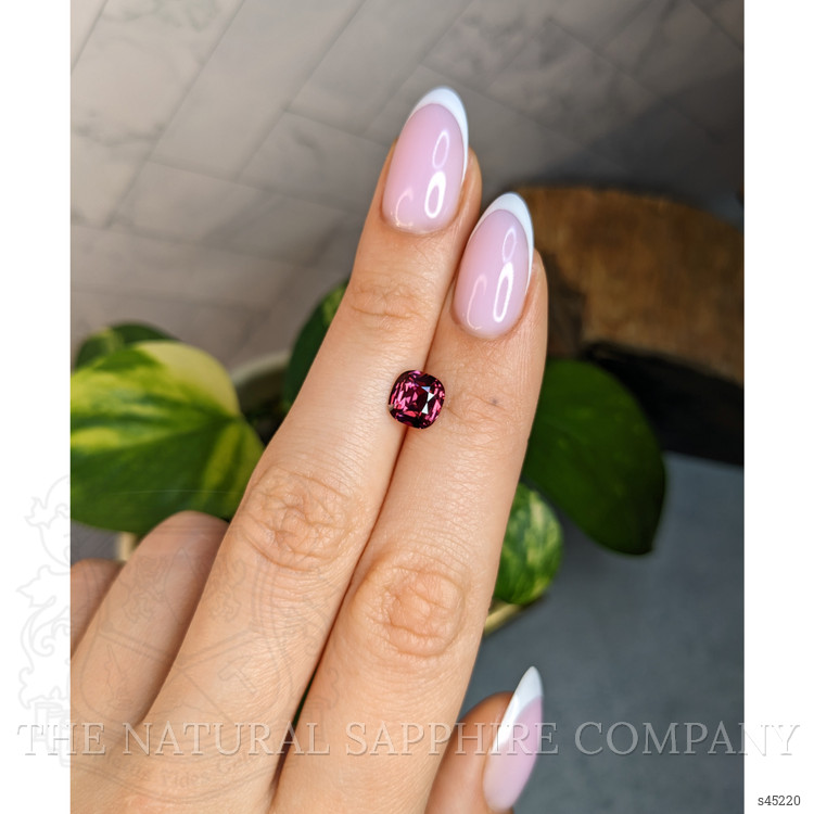 2.06 Ct. Purplish Pink Sapphire from Ceylon (Sri Lanka)