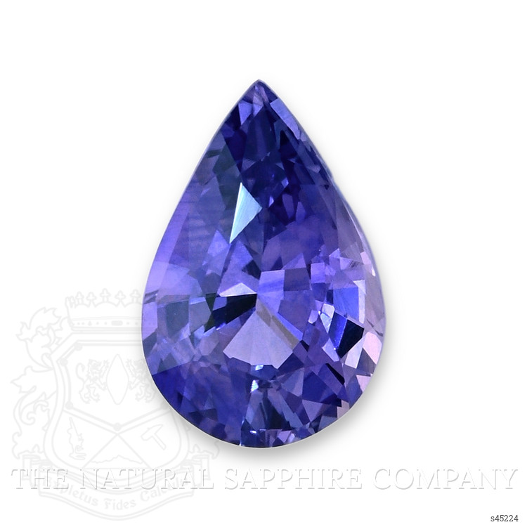 2.03 Ct. Purplish Blue Sapphire from Ceylon (Sri Lanka)