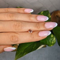 1.10 Ct. Peach Sapphire from Ceylon (Sri Lanka) Life Style