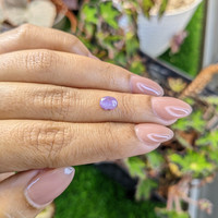 1.33 Ct. Purple Star Sapphire from Ceylon (Sri Lanka) Life Style