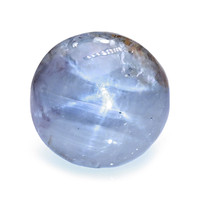 2.94 Ct. Greyish Blue Star Sapphire from Ceylon (Sri Lanka) Video