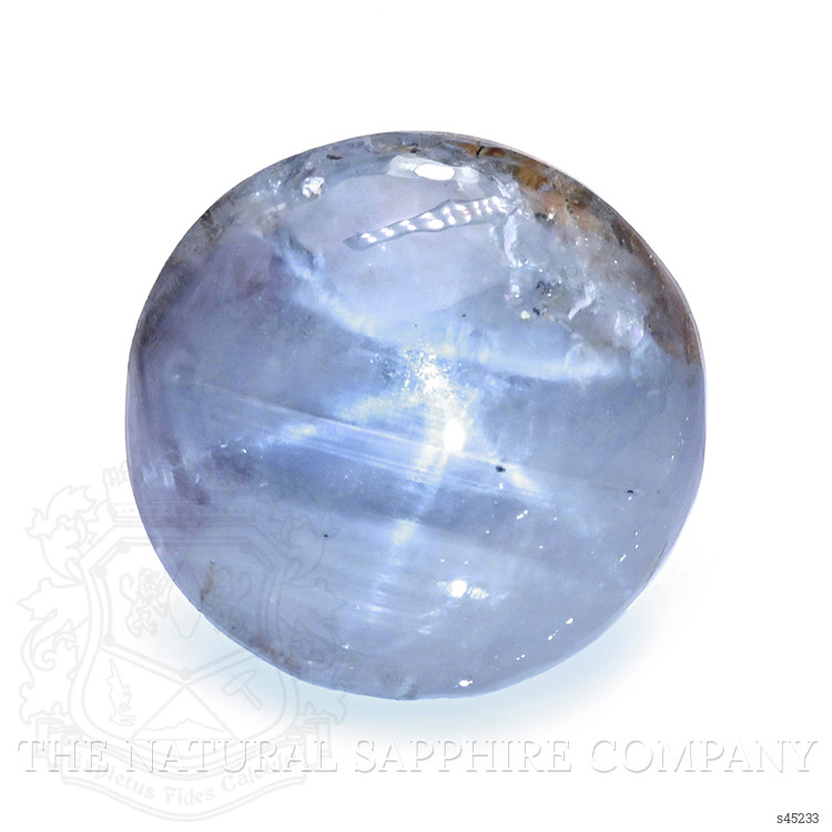 2.94 Ct. Greyish Blue Star Sapphire from Ceylon (Sri Lanka)
