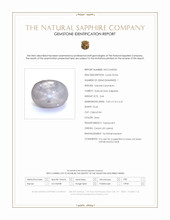 2.64 Ct. Grey Star Sapphire from Ceylon (Sri Lanka) Scan Report