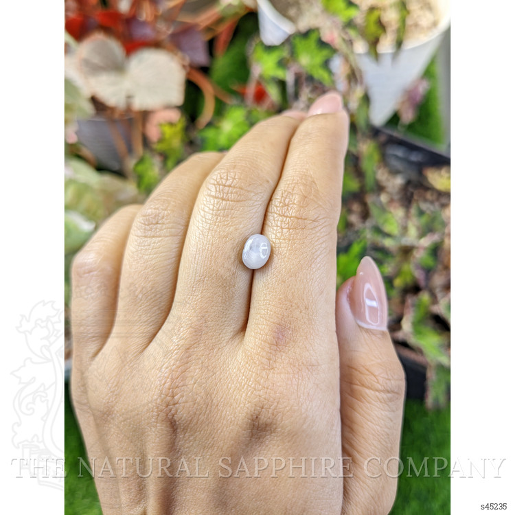 2.64 Ct. Grey Star Sapphire from Ceylon (Sri Lanka)