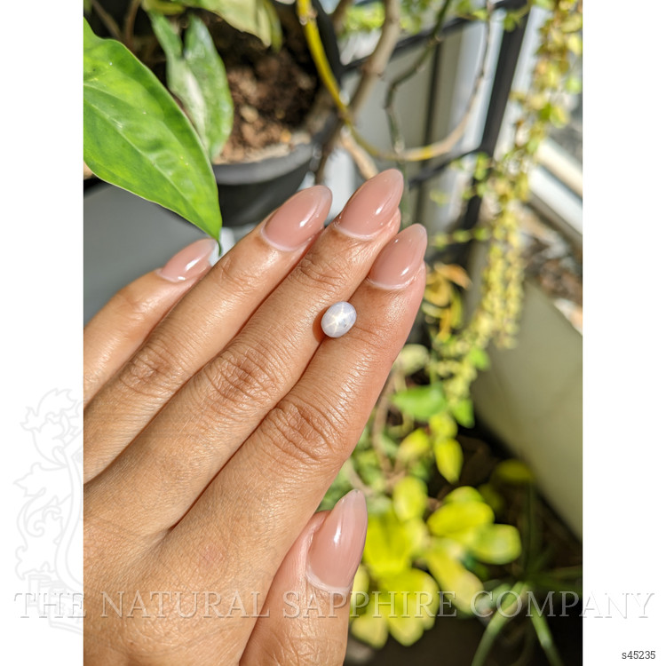 2.64 Ct. Grey Star Sapphire from Ceylon (Sri Lanka)