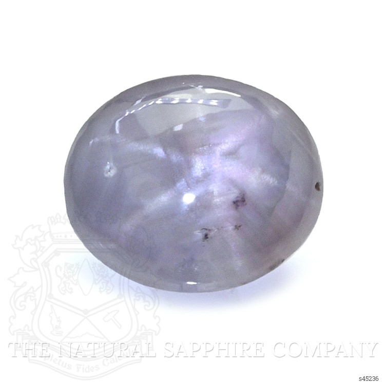 2.11 Ct. Bluish Grey Star Sapphire from Ceylon (Sri Lanka)
