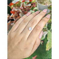 1.57 Ct. Grey Star Sapphire from Ceylon (Sri Lanka) Life Style