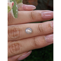 1.57 Ct. Grey Star Sapphire from Ceylon (Sri Lanka) Life Style