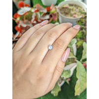 1.31 Ct. Greyish Blue Star Sapphire from Ceylon (Sri Lanka) Life Style