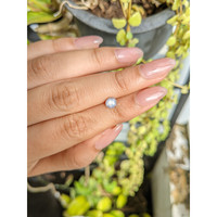 1.31 Ct. Greyish Blue Star Sapphire from Ceylon (Sri Lanka) Life Style