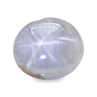 1.43 Ct. Bluish Grey Star Sapphire from Ceylon (Sri Lanka) Video