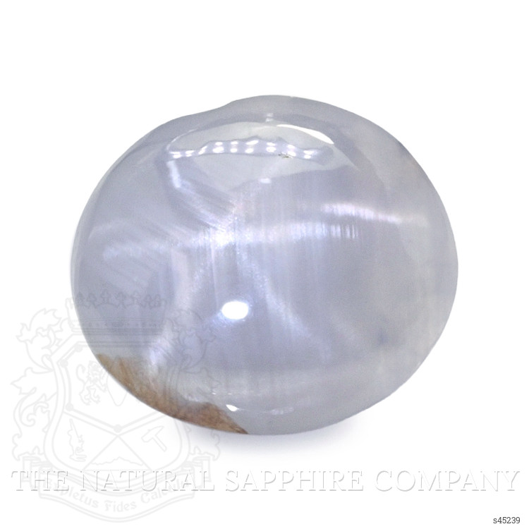 1.43 Ct. Bluish Grey Star Sapphire from Ceylon (Sri Lanka)