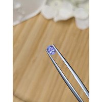 0.49 Ct. Bluish Purple Sapphire from Ceylon (Sri Lanka) Life Style