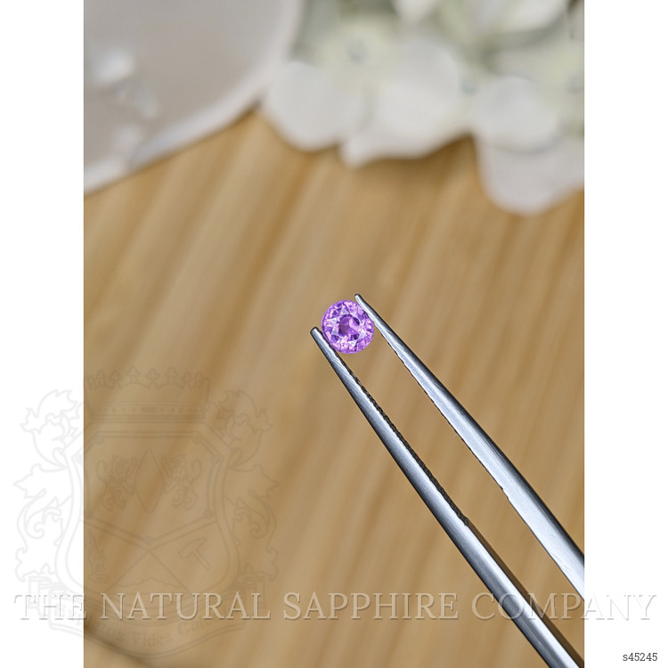 0.38 Ct. Purple Sapphire from Ceylon (Sri Lanka)