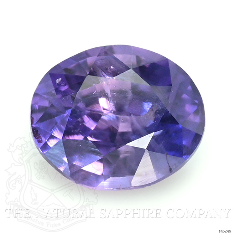 0.36 Ct. Bluish Purple Sapphire from Ceylon (Sri Lanka)