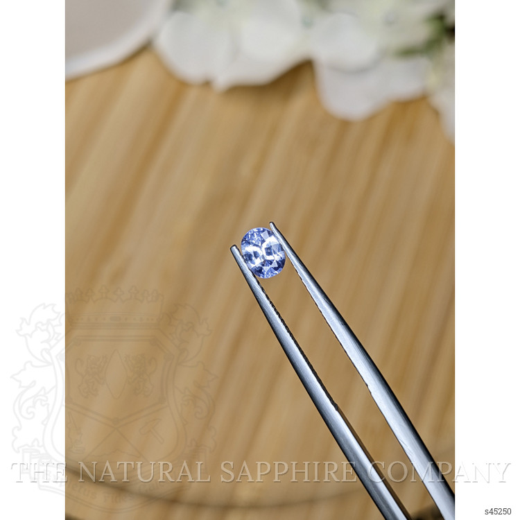 0.46 Ct. Blue Sapphire from Ceylon (Sri Lanka)