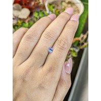 0.46 Ct. Blue Sapphire from Ceylon (Sri Lanka) Life Style