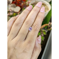 0.93 Ct. Purple Sapphire from Ceylon (Sri Lanka) Life Style