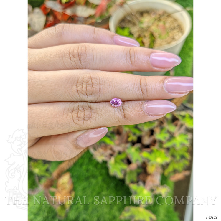 0.70 Ct. Purplish Pink Sapphire from Ceylon (Sri Lanka)