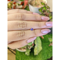0.40 Ct. Purple Sapphire from Ceylon (Sri Lanka) Life Style
