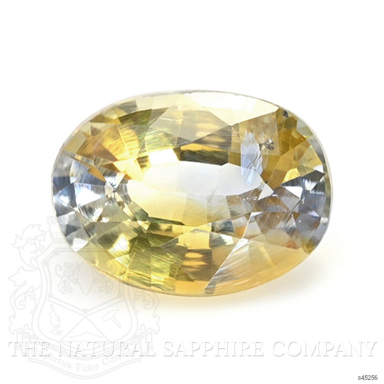 0.46 Ct. Bi Color / Parti Sapphire from Ceylon (Sri Lanka)