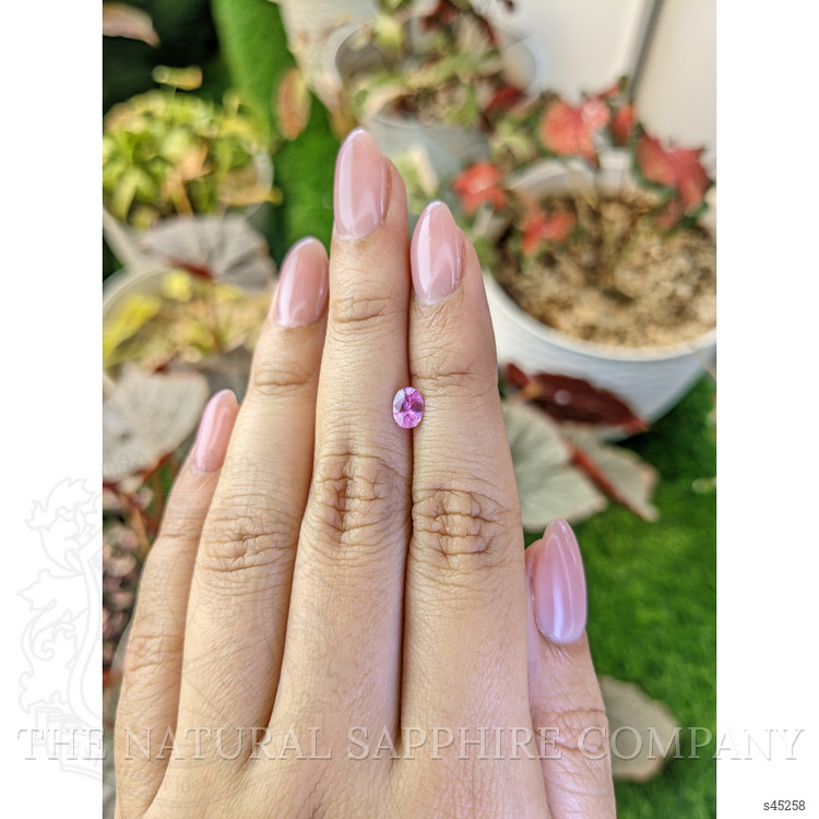 0.50 Ct. Purplish Pink Sapphire from Ceylon (Sri Lanka)