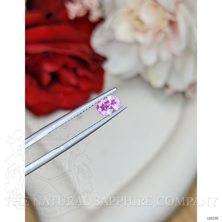 0.50 Ct. Purplish Pink Sapphire from Ceylon (Sri Lanka)