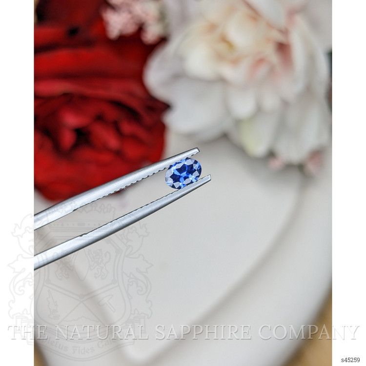 0.36 Ct. Blue Sapphire from Ceylon (Sri Lanka)