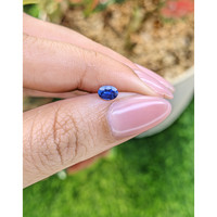 0.36 Ct. Blue Sapphire from Ceylon (Sri Lanka) Life Style