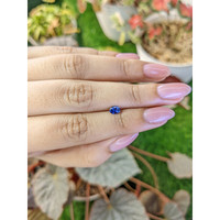 0.36 Ct. Blue Sapphire from Ceylon (Sri Lanka) Life Style