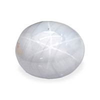 2.47 Ct. Bluish Grey Star Sapphire from Ceylon (Sri Lanka) Video