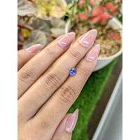0.72 Ct. Blue Sapphire from Ceylon (Sri Lanka) Life Style