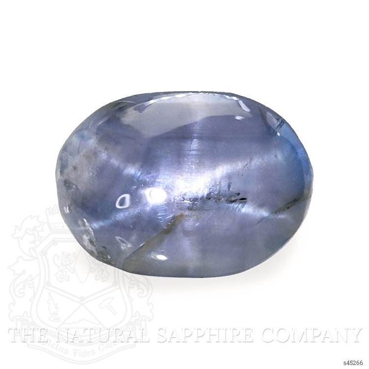 2.59 Ct. Greyish Blue Star Sapphire from Ceylon (Sri Lanka)