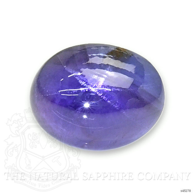 3.41 Ct. Bluish Purple Star Sapphire from Ceylon (Sri Lanka)