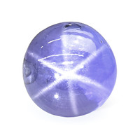 6.17 Ct. Bluish Purple Star Sapphire from Ceylon (Sri Lanka) Video