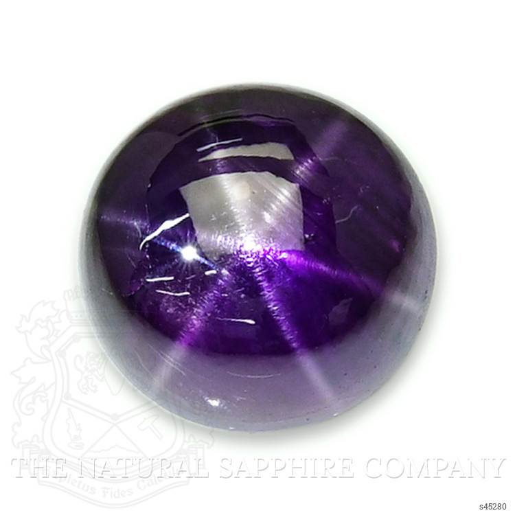 3.71 Ct. Purple Star Sapphire from Ceylon (Sri Lanka)