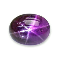 5.06 Ct. Purple Star Sapphire from Ceylon (Sri Lanka) Video