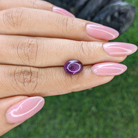 5.06 Ct. Purple Star Sapphire from Ceylon (Sri Lanka) Life Style
